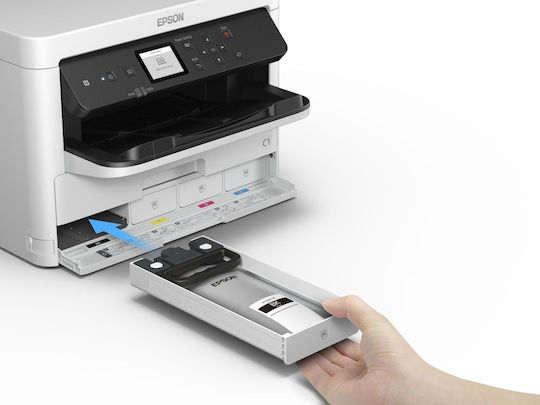 Epson WorkForce Pro WF-C529R Γνήσιο Μελάνι Εκτυπωτή InkJet Κυανό (C13T01D200)