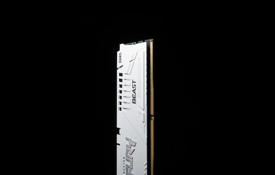 Kingston Fury Beast DDR5 με Module 1x16GB και Ταχύτητα 6400 για Desktop