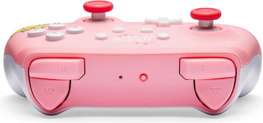 PowerA Ασύρματο Gamepad για Switch Princess Peach Pink