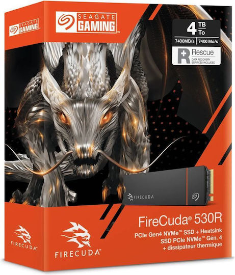 Seagate FireCuda 530R SSD 4TB M.2 NVMe PCI Express 4.0