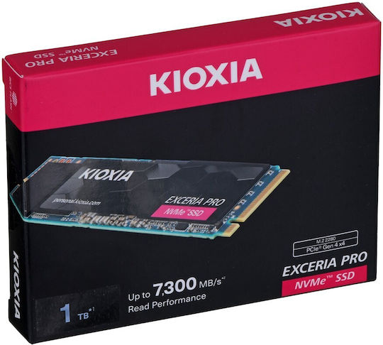 Kioxia Exceria Pro SSD 1TB M.2 NVMe PCI Express 4.0