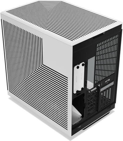 HYTE Y70 Gaming Midi-Turm Computergehäuse mit Seitenfenster Weiß / Schwarz