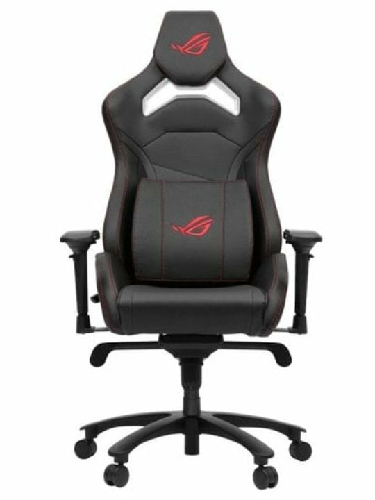 Asus ROG Chariot X Core Καρέκλα Gaming Δερματίνης με Ρυθμιζόμενα Μπράτσα και RGB Φωτισμό Black/Red