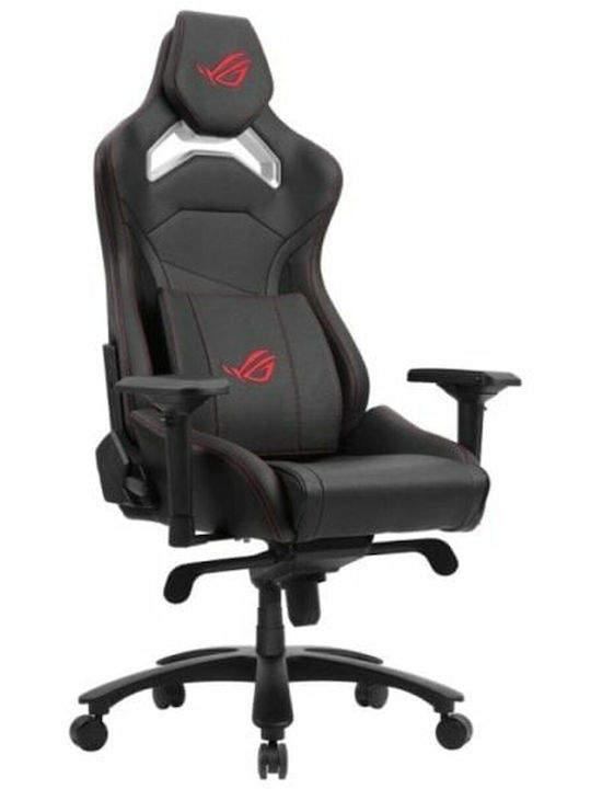 Asus ROG Chariot X Core Καρέκλα Gaming Δερματίνης με Ρυθμιζόμενα Μπράτσα και RGB Φωτισμό Black/Red