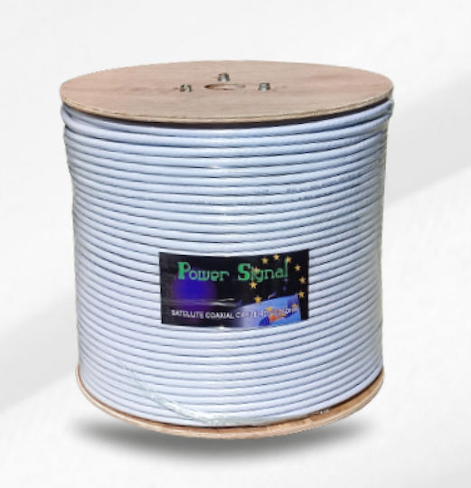RG6 Καλώδιο RJ-6 Ατερμάτιστο 300m KA500-S3 1τμχ