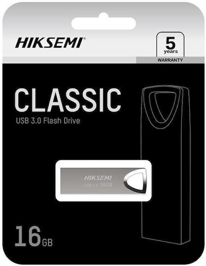 Hiksemi HS-USB-M200 16GB USB 2.0 Stick Argintiu
