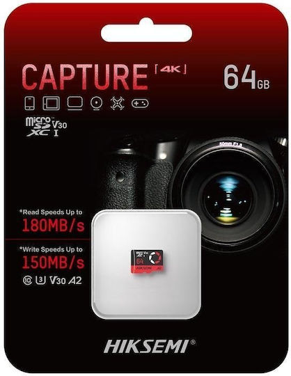 Hiksemi microSDXC 64GB Class 10 UHS-I