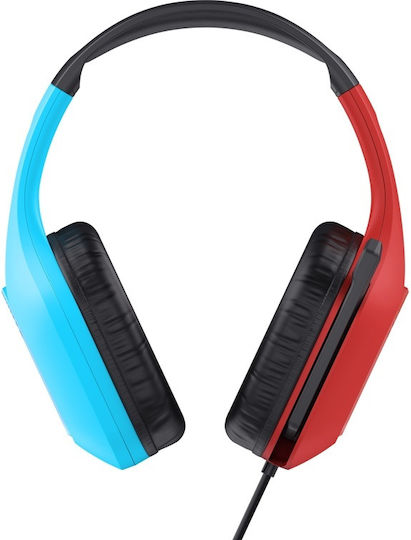 Trust GXT 416S Zirox Over Ear Gaming Headset with Connection 3.5mm Blue / Red