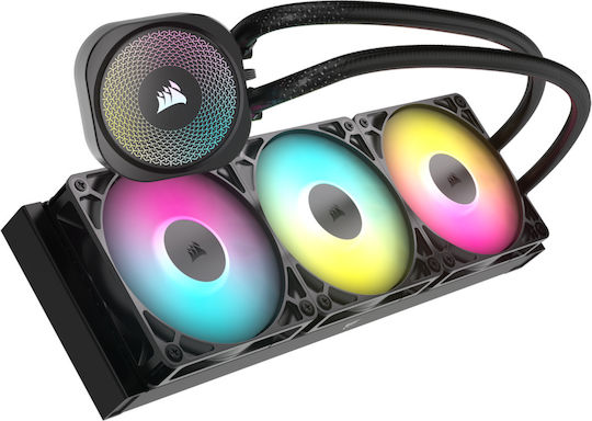 Corsair Nautilus 360 RS Охлаждане AIO CPU с 3 Вентилатора 120mm и ARGB Осветление