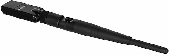 Lanberg NC-0150-WE Αντάπτορας Δικτύου USB με Ασύρματη Σύνδεση Wi-Fi 150Mbps και Αποσπώμενη Κεραία