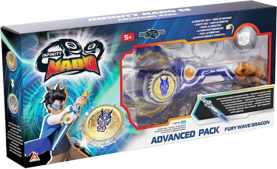Just Toys Interaktives Spielzeug Kreisel Series VI Advanced Pack Fury Wave Dragon Für 5+ Jahre
