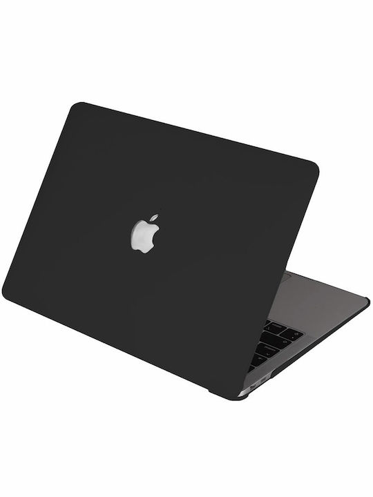 Калъф за Macbook Air 13 A2337 M1 A2179 A1932 Твърд Черен