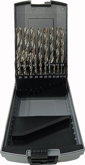 SKS Tools Σετ 19 Τρυπάνια HSS για Μέταλλο