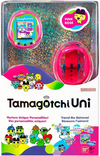 Namco - Bandai Tamagotchi Uni Ηλεκτρονική Παιδική Κονσόλα Χειρός για 6+ Ετών Ροζ