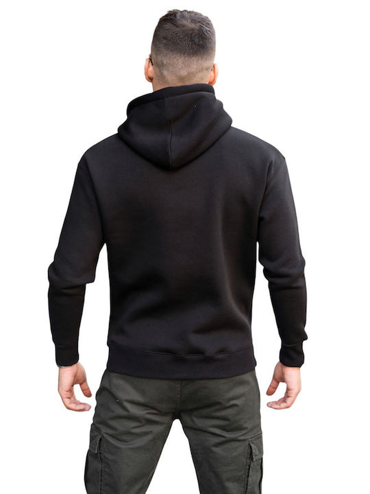 Sweatshirt mit Kapuze Black