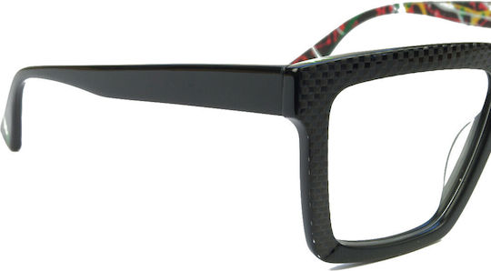 Genesis Weiblich Kunststoff Brillenrahmen Schwarz GV231584C2