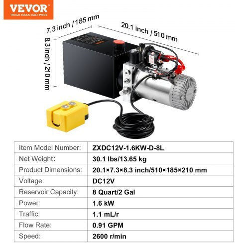 Vevor Αντλία Μετάγγισης 12V