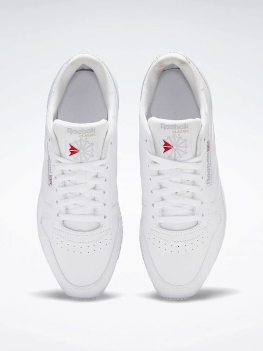 Classic Leather Sneakers Beige
