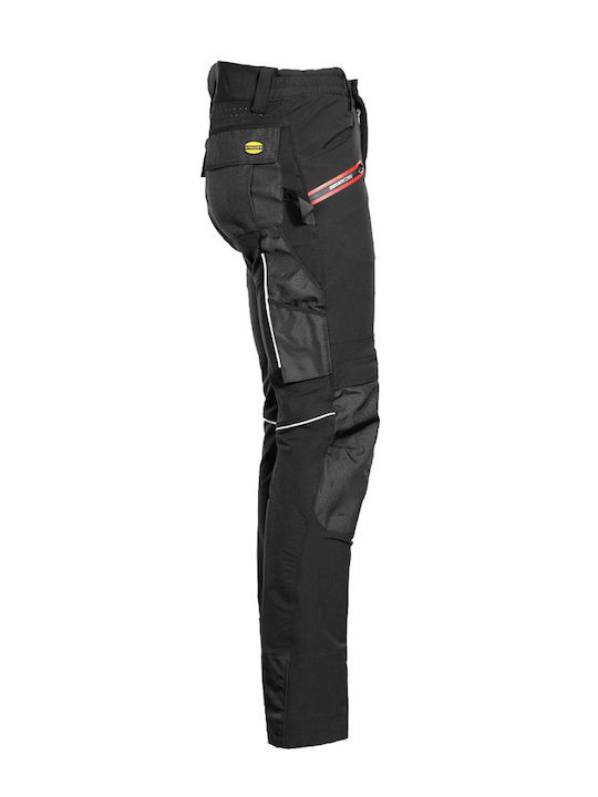 Utility Diadora Pant Ανακλαστικό Παντελόνι Εργασίας Μαύρο