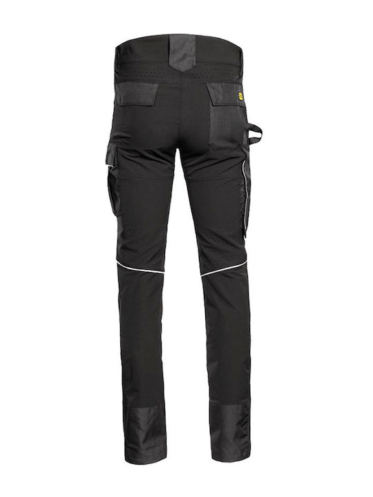Utility Diadora Pant Ανακλαστικό Παντελόνι Εργασίας Μαύρο