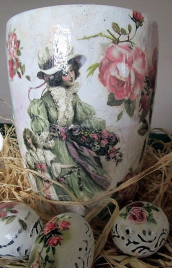 Rice Paper A4 40gr Background Flowers Women