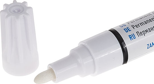 Geko Permanent Marker White