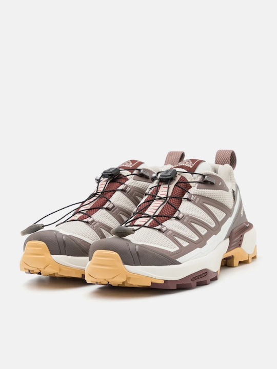 Salomon X Ultra 360 Edge Gtx Damen Wanderschuhe Wasserdicht mit Gore-Tex Membran Beige