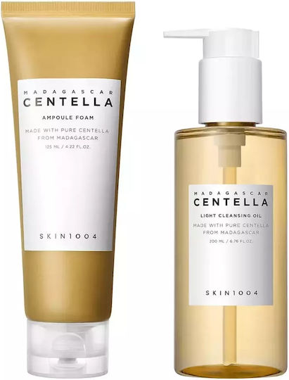 Skin1004 Madagascar Centella Double Cleansing Duo Skin Care Set for Facial Cleaning 2pcs