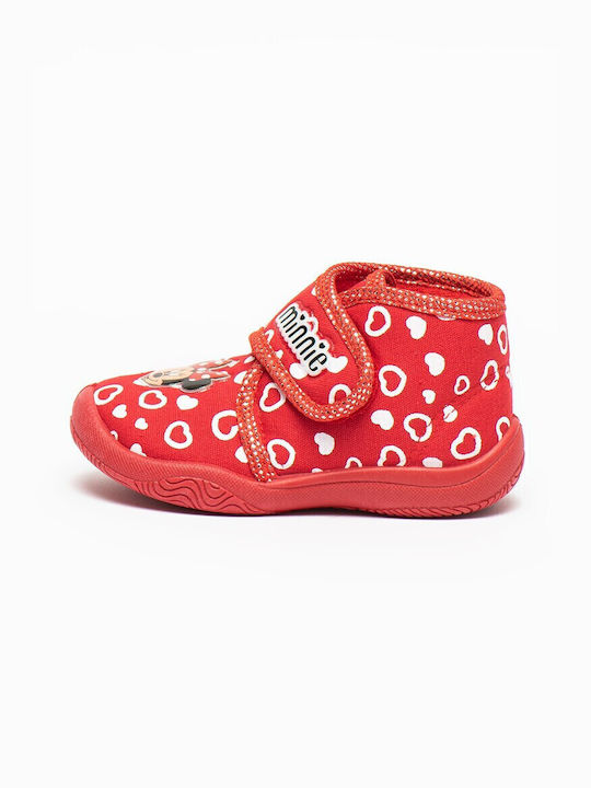 Disney Kids Slippers Red