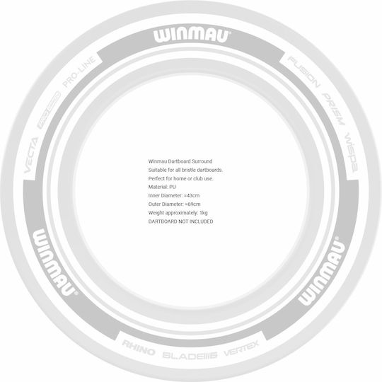 Avansat Alb Verde Țintă Înconjurătoare Winmau