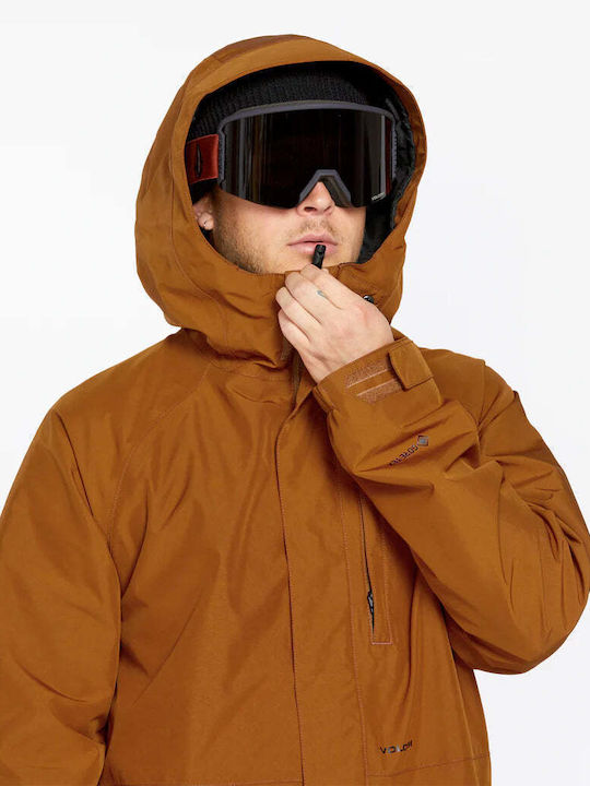 Volcom Dua Insulated G0452503 Ανδρικό Μπουφάν Gore-Tex για Σκι & Snowboard