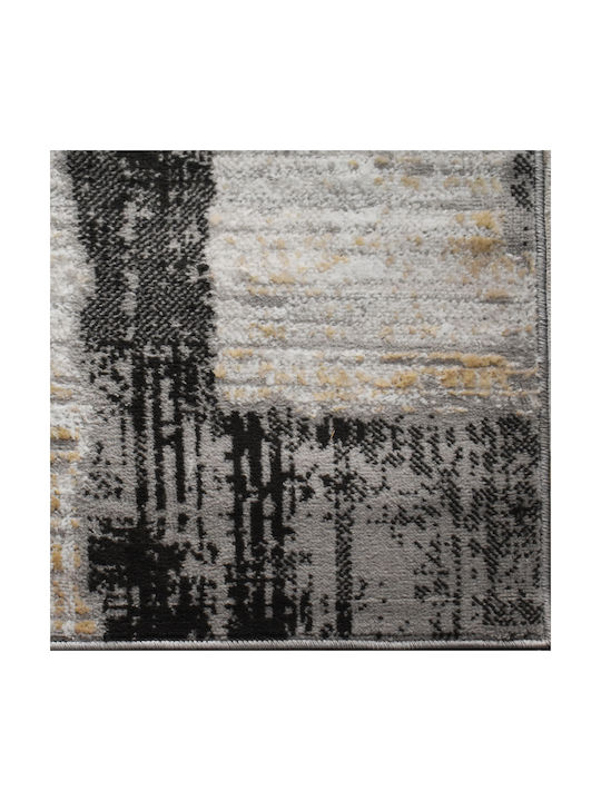 Rug Rectangular Ivory-Dark Grey