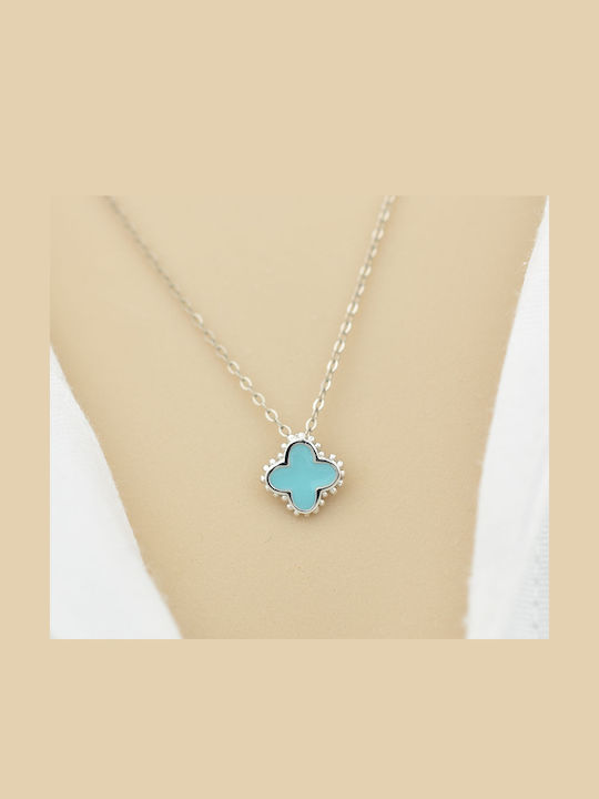 Goldjewels Γυναικείος Σταυρός από Ασήμι με Αλυσίδα