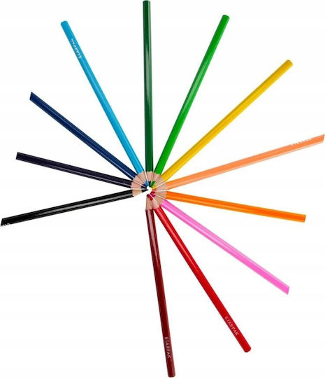 Starpak Olo Pencil 12 Creion colorat Pachet de 1 ambalaje