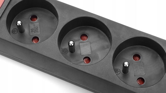 Montis Cable Power Strip 5 Positions with Cable 3m