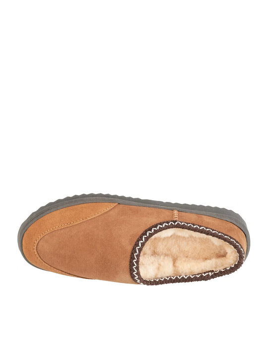 Closed Women's Slippers Brown