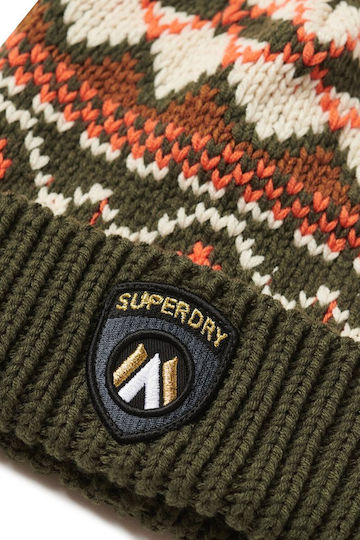 Beanie Γυναικείος Σκούφος Πλεκτός σε Χακί χρώμα