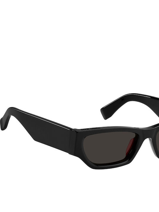 Tommy Hilfiger Ochelari de soare Μαύρα cu Cadru & Negru Lentilă