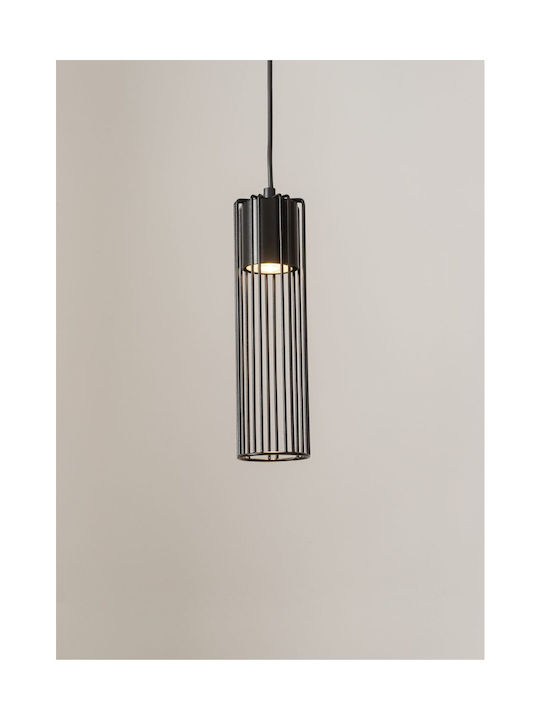 Pendant Light Black with Socket GU10