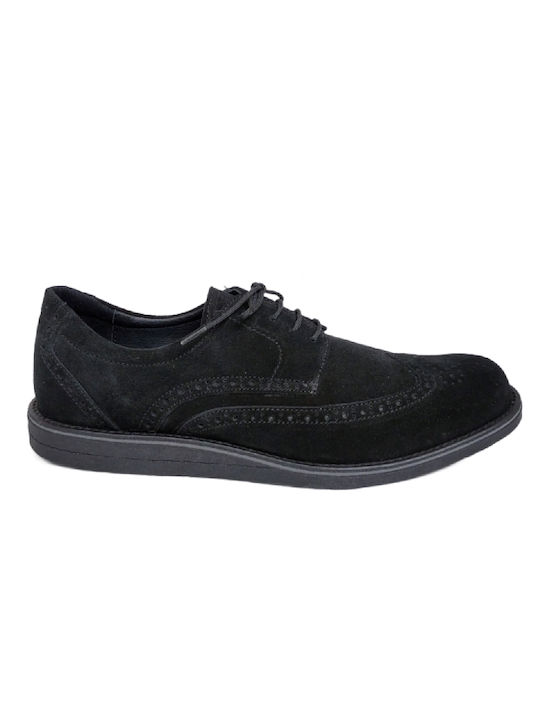 Gallen Men's Leather Oxfords Black