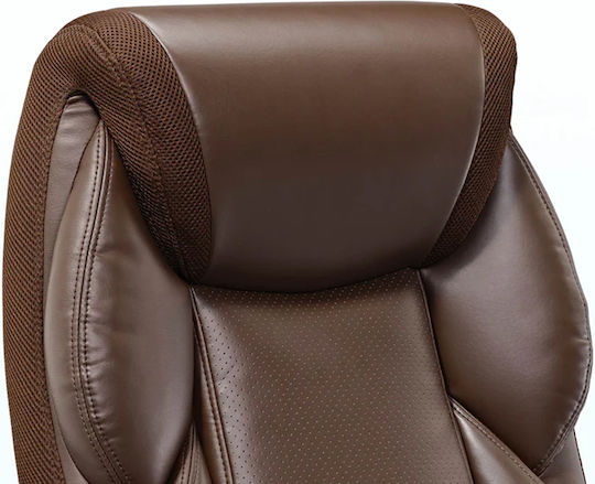 Eureka Ergonomic ERK-OC11-BR Scaun De Birou Cu Înclinare Și Brațe Reglabile Maro