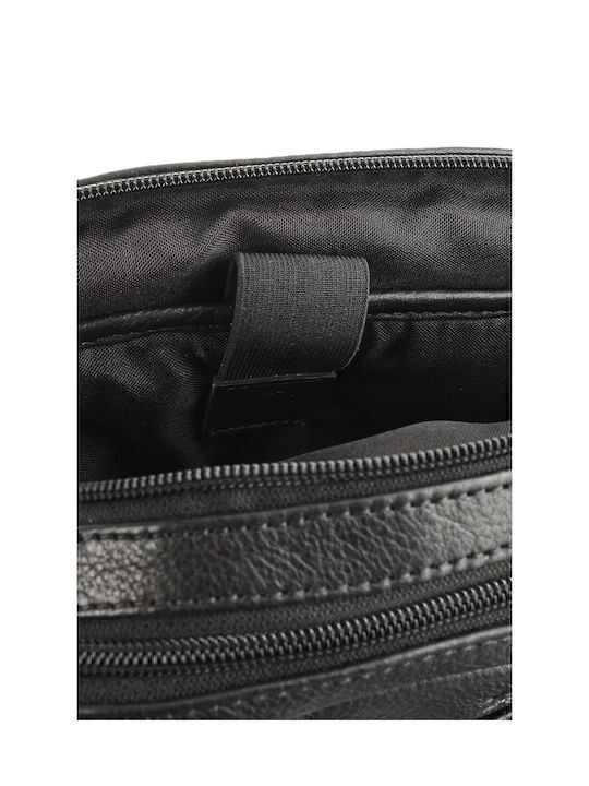 Leather Men's Bag Shoulder / Crossbody Black