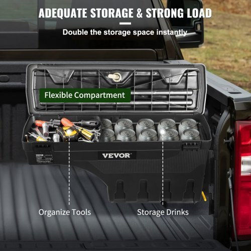 Vevor Storage Box Chevrolet Silverado 1500 2019-20 Left+Right Zhsku00000000000002