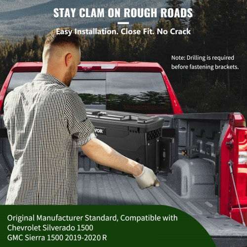 Vevor Storage Box Chevrolet Silverado 1500 2019-20 Left+Right Zhsku00000000000002