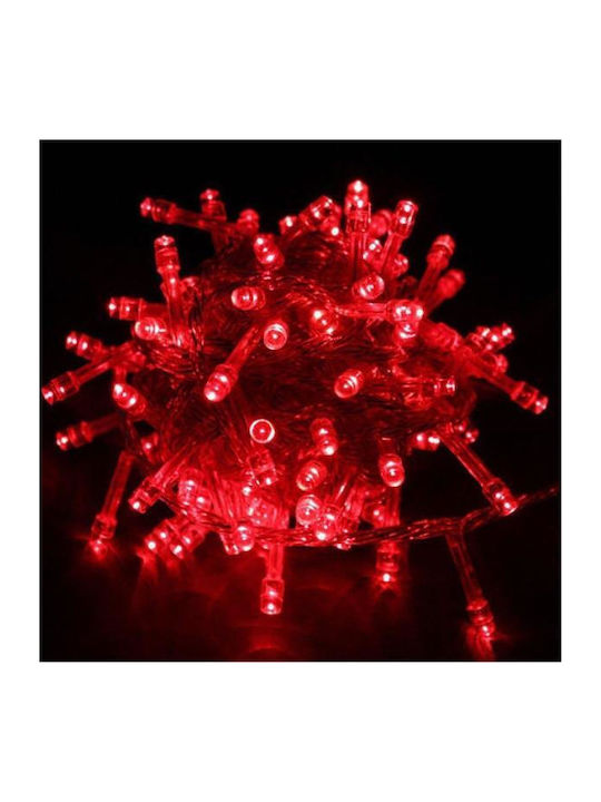 100 Λαμπάκια LED 10μ. Κόκκινα σε Σειρά 100 Λαμπάκια LED 10μ. Κόκκινα σε Σειρά