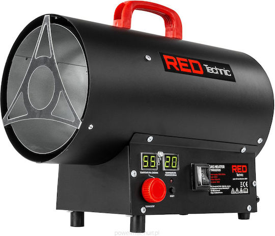 Încălzitor industrial pe gaz 25 Kw Red Technic Rtngg0120