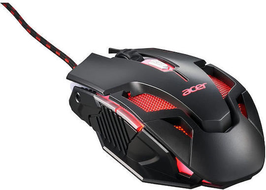 Acer Nitro Mouse II RGB Gaming Ποντίκι 4200 DPI Μαύρο