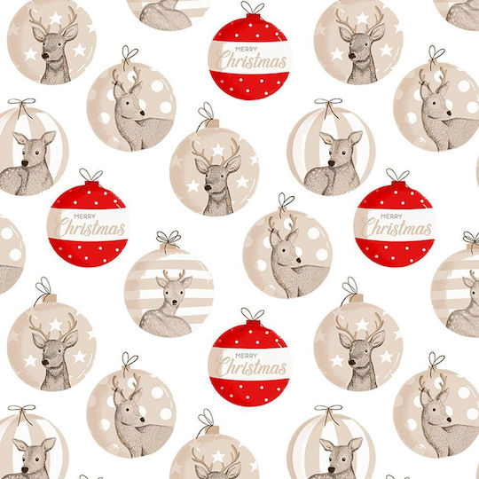 Față de masă de Crăciun Merry Christmas Ecru 140 X 180 Cm Față de masă de Crăciun Merry Christmas Ecru 140 X 180 Cm
