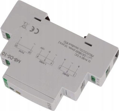 F&F Electric Panel Meter Analog Rail Single-Phase Modbus MAX-MB-DS-10