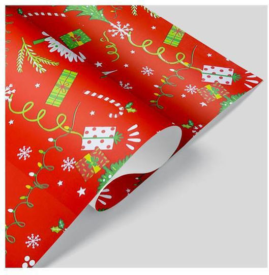 XMASfest Christmas Wrapping Paper for Gift Multicolour 70cm.